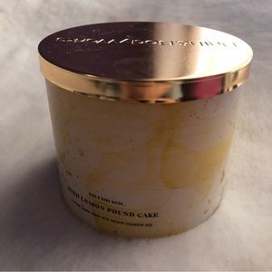 NEW Unburned BBW Iced Lemon Poundcake Candle